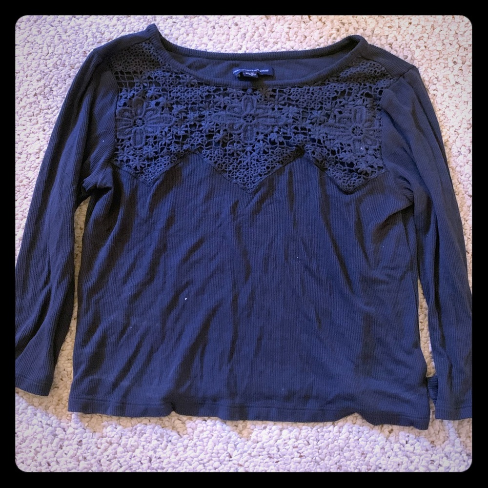 American Eagle Lace Crop Top